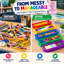 Paniers de rangement en plastique de 12 pièces de Basic Basic pour l'organisation scolaire Articles essentiels pour le bureau Accessoires de bureau Fournitures d'art Crayons Crayons Ciseaux Trombones Parfait pour la salle de classe Bureau à domicile et salle de bricolage