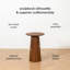 Table de bout en bois massif Tilly-399953824