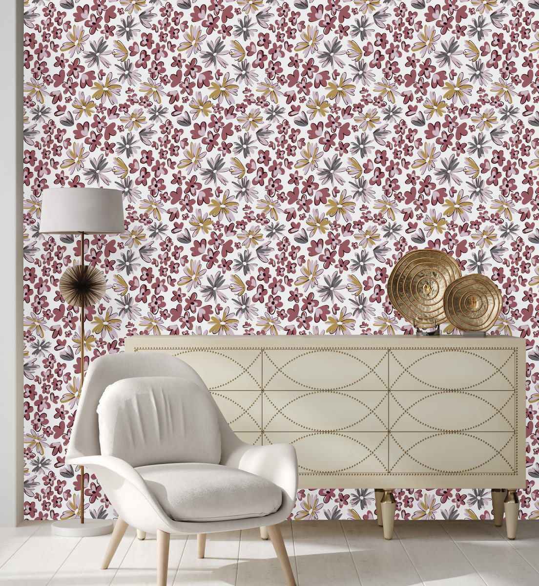 Red Barrel Studio No Pattern And Not Solid Colour Wallpaper - Wayfair ...