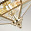 Everson Glass Semi Flush Mount-9835291