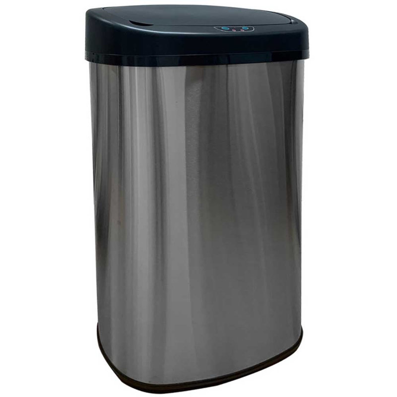 Hallum Steel Kitchen Trash Can - 58L