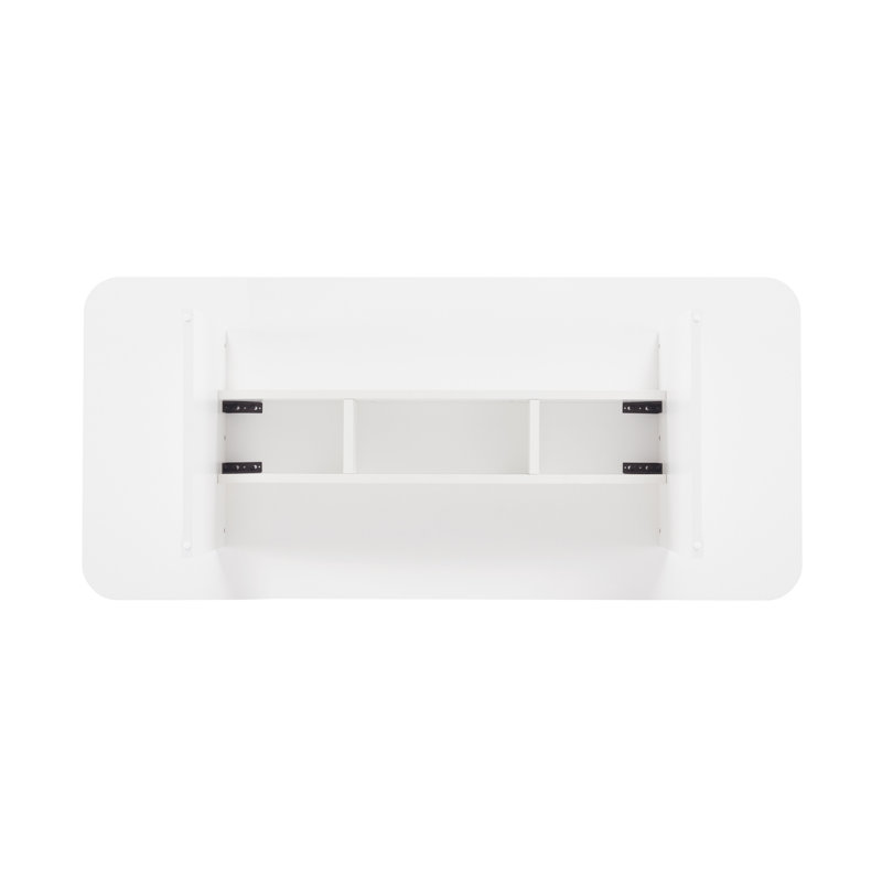 Ella 79" Dining Table In White