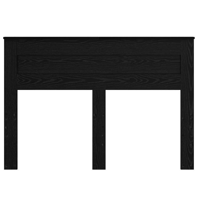 Headboard, EU Double - 150 x 200 cm, Black Oak