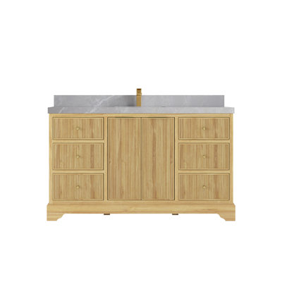 60'' Single Bathroom Vanity with Top