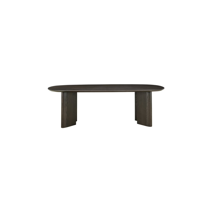 Dining Table, 30"H x 87"L x 37"W, Brown