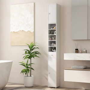 Leeani Freestanding Linen Cabinet