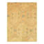 Wool Oriental Area Rug in Tan/Ivory