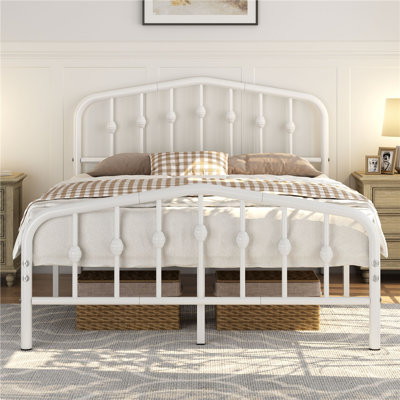 Valor Bed Frames Metal Platform Bed with Headboard