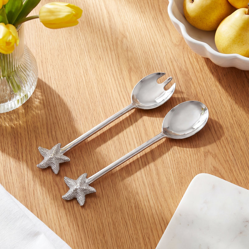  Seaside 2 Piece Salad Servers Set