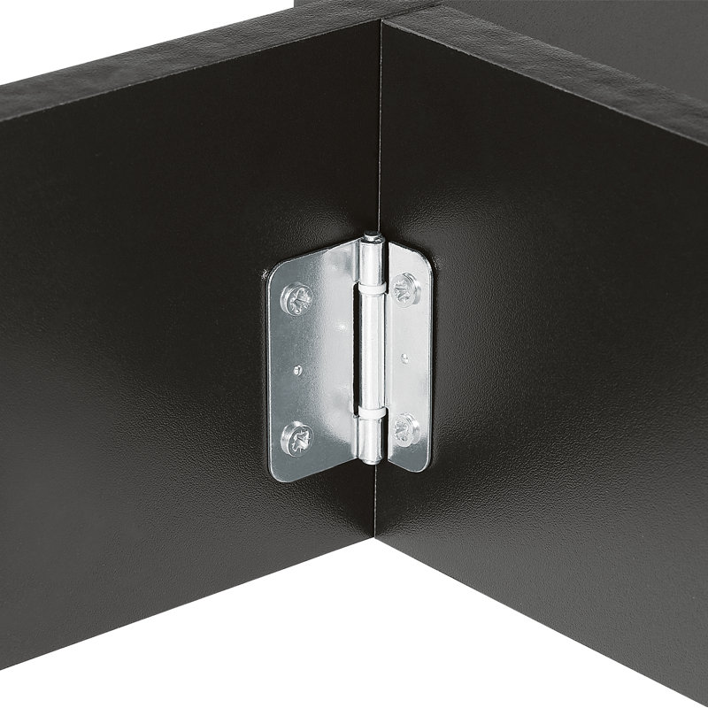 Haddonfield Extendable Dining Table, Black, Black