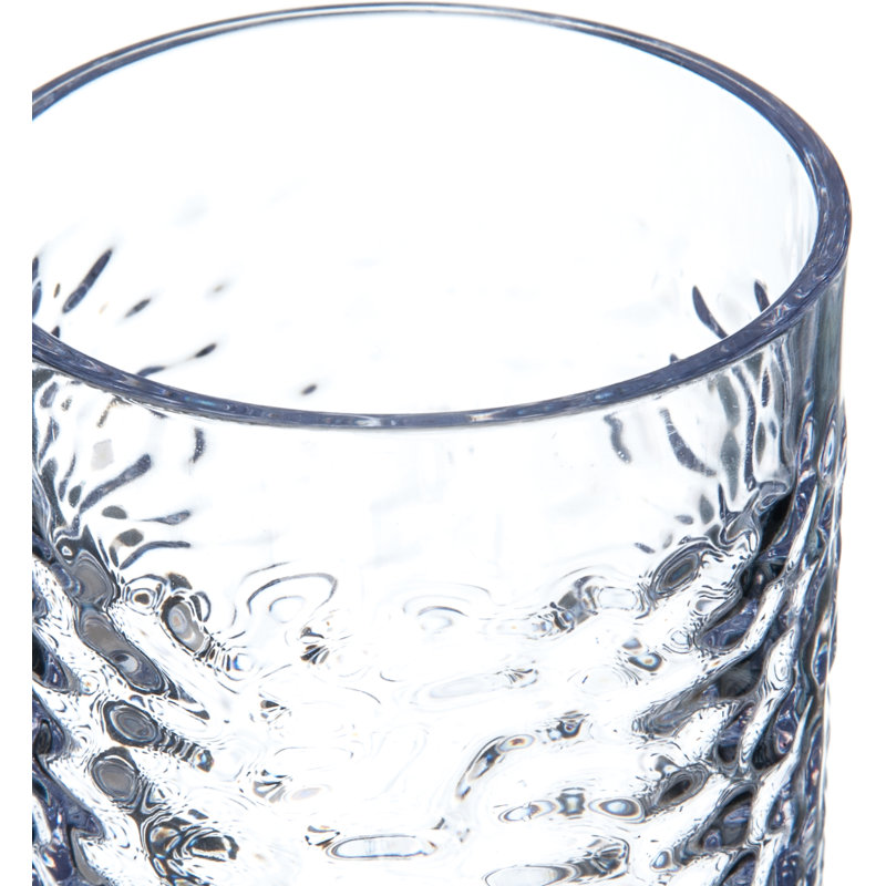 Ensemble de verres à boire en plastique 5 oz. Pebble Optic™