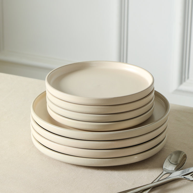Service de table 24 pièces Earth & Clay, Beige