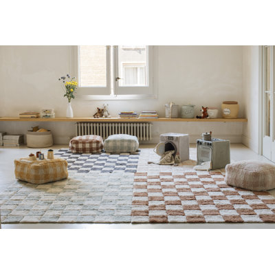 Tapis rectangulaire en coton tissé à la main Little Chefs