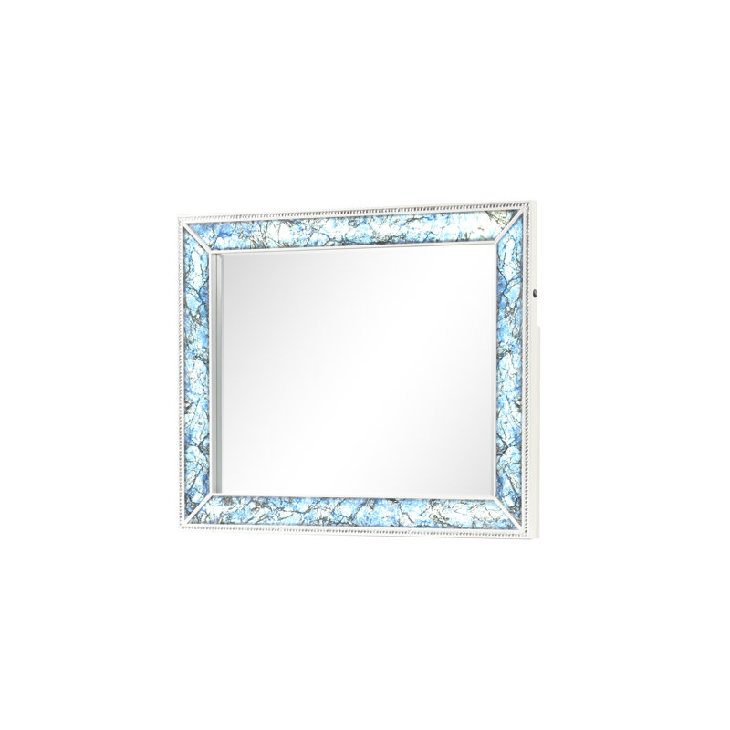 Miroir plat en bois Marijela