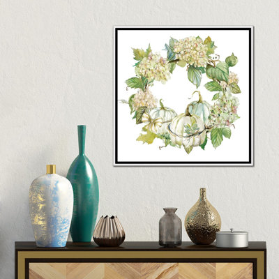 Fin de l'été: Couronne - reproduction d'art murale - toile encadrée