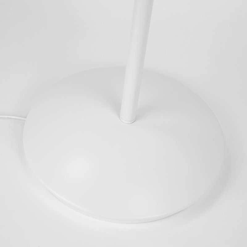 Ellalouise Contemporary and Sleek Table Lamp Base with Inline Switch, White