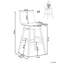 Upholstered Counter Stool