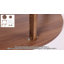 Table basse 31,5 po à pieds en bois massif avec rangement à 2 niveaux-172660162