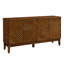 Buffet de 60,5 po avec rangement, buffet de style maison de campagne avec motif géométrique, meuble télé de style Mid-Century-762324824