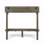 Table de salle à manger d'extérieur extensible en bois d'acacia