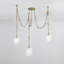 Daith Etched Glass Chandelier by Noz Nozawa for Corbett Lighting-1529619789