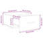 Bedside Cabinet Wall-Mounted 2 Pcs 35 X 35 X 20 Cm-225101376