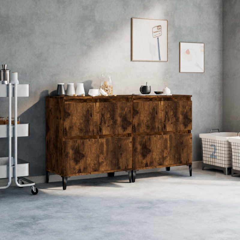 Giasa 60cm Sideboard, Smoked Oak