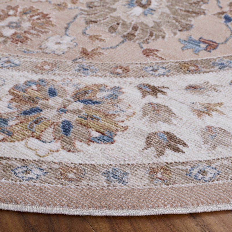 Ellwood 214 Performance Oriental Rug, Round 6'5"