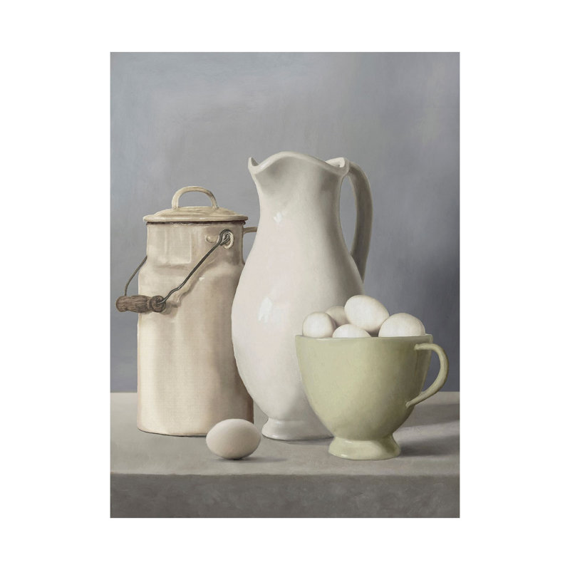 Collection Kitchen par Mark Chandon, toile texturée embelli à la main, 36.0L x 3.0W x 48.0H
