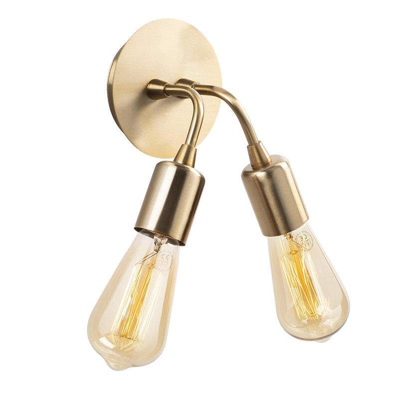 Loni Armed Sconce, Brass