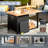 Quinte Premium All-Weather Wicker 5 - Person Patio Conversation Set with Cushions-483059979
