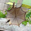 Metal Hanging Umbrella Bird Feeder 