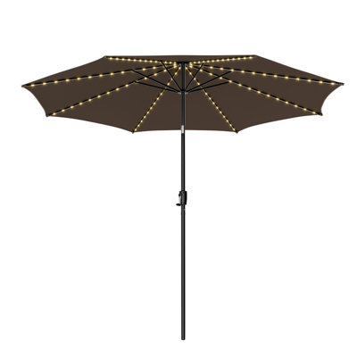 Parasol de marché lumineux 10 "Cayuga