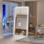 Rectangle Freestanding Makeup / Shaving Mirror-136079043