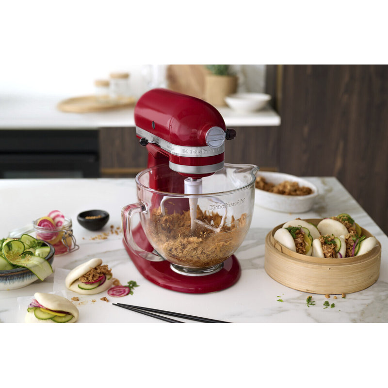KitchenAid 4.8L Glass Mixing Bowl, Clear