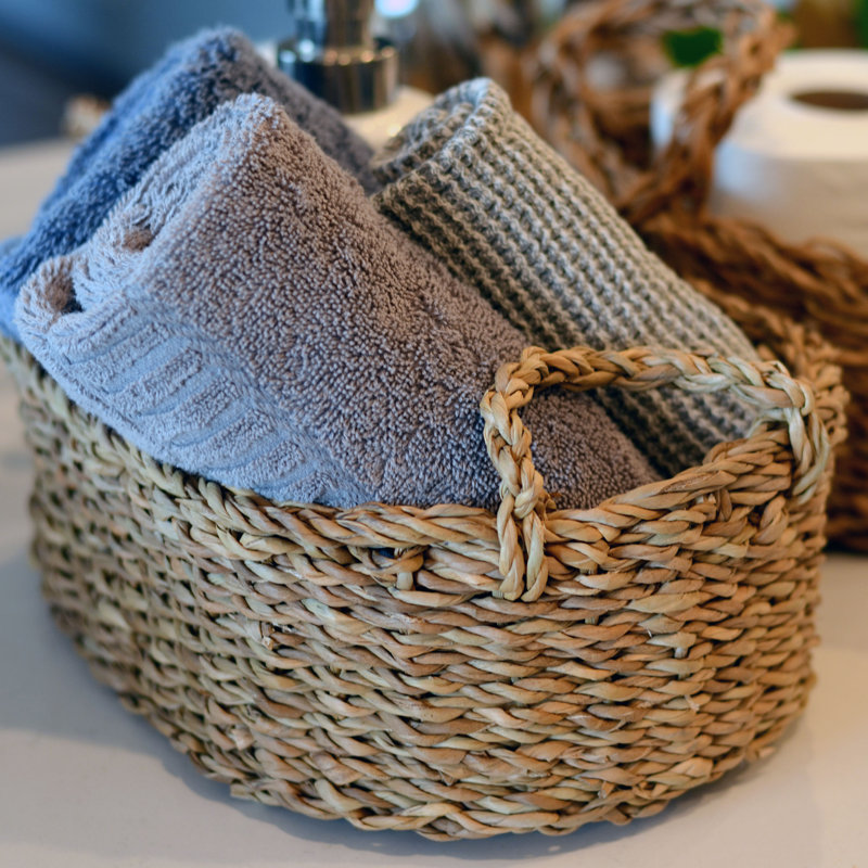 3 Piece Wicker Pantry Baskets