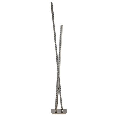 Ruth 146.5cm Chrome LED Novelty Floor Lamp