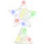 vidaXL Christmas Tree with 240 LEDs Acrylic-112224610-115607849
