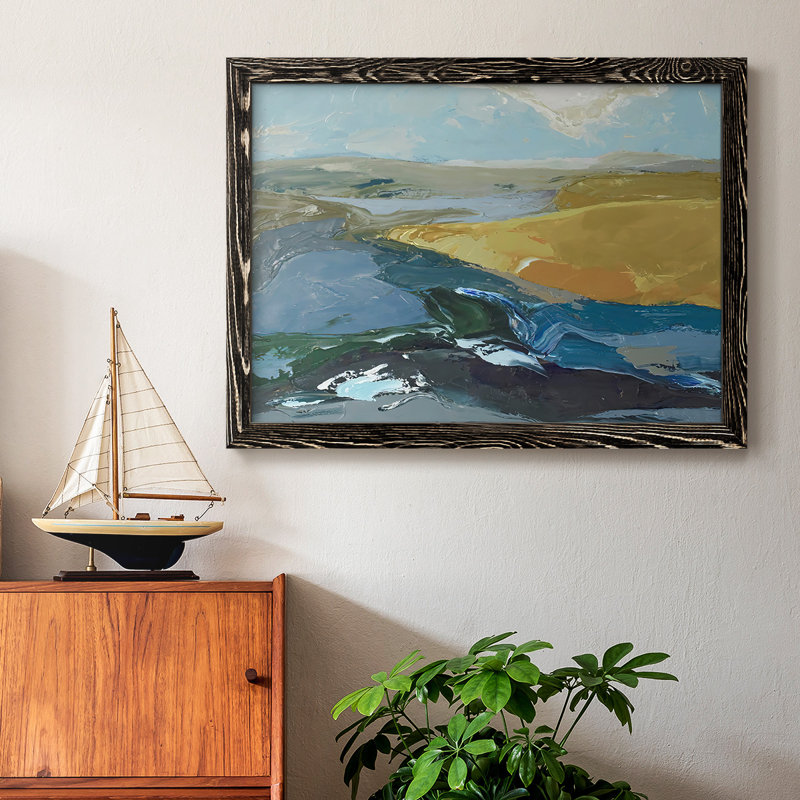 «Dero's Estero», reproduction d'art sur toile, Noir, H 18 po x l 26 po