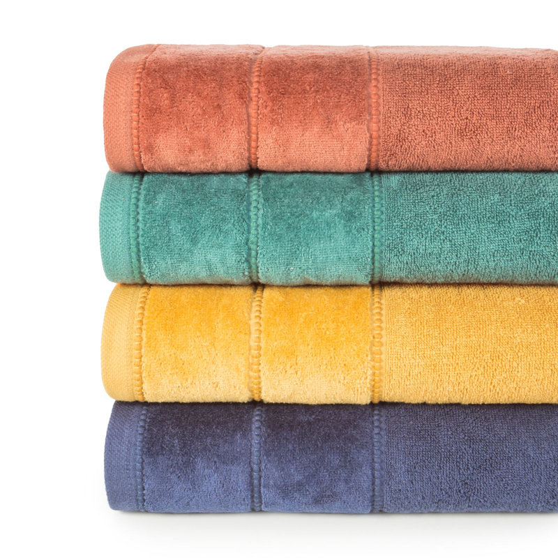 Itay Midweight Jacquard Hand Towel, Mustard