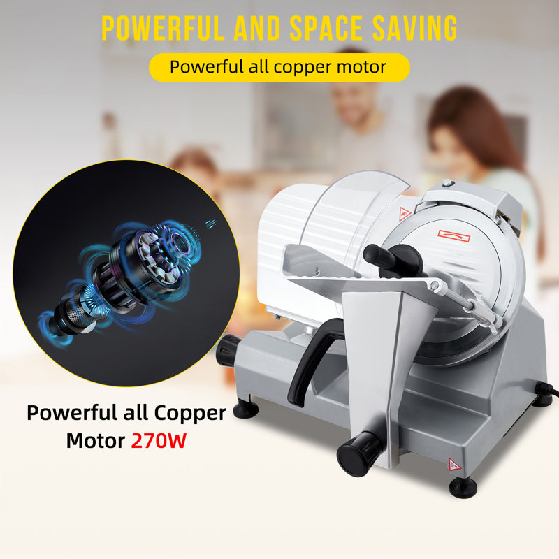 Blue Elephant Stainless Steel Electric Meat Slicer