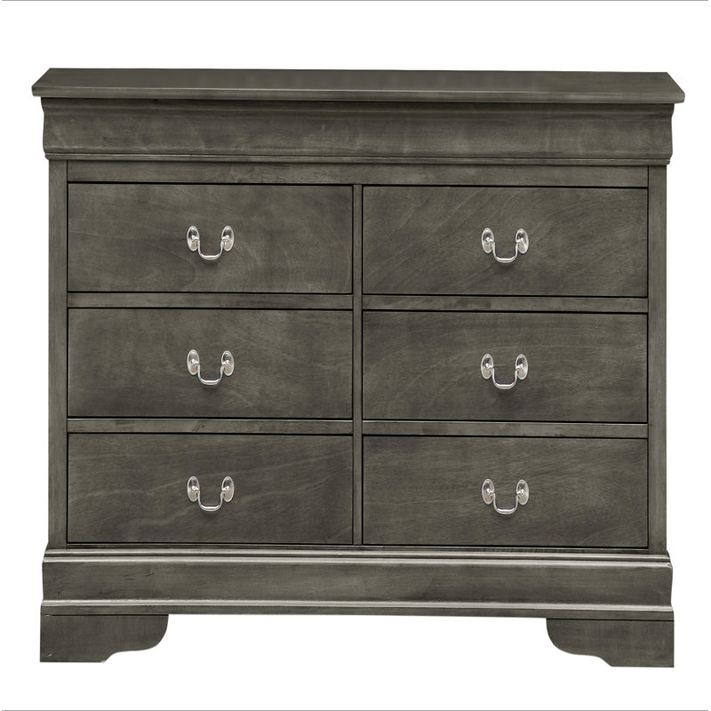 Commode Louis Phillipe G3105-D, Gris