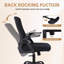 Fauteuil de bureau rembourré Izaiha