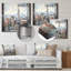 New York Empire State Window Views II - art mural en métal New York City-1114850101