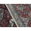 Tapis ivoire et rouge noué à la main de haute qualité