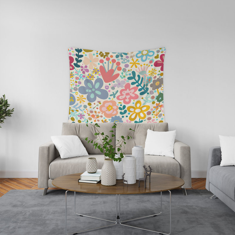 Tapisserie murale, H 80 po x l 68 po