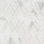 Enver Calacatta Polished And Brass Mosaic