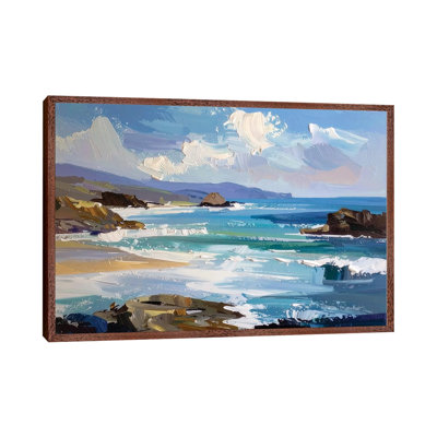 Sky To Sea I by Alonza Saunders - Gallery-Wrapped Canvas Giclée on Canvas