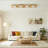 LED Wooden Creative Puzzle-Style Flush Mount Light