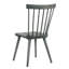 Paire de chaises d'appoint traditionnelles en bois massif pour la salle à manger avec chaleur et facilité d'installation-1413665796